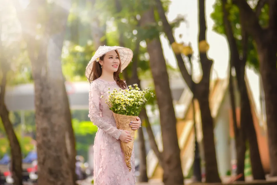 Trương Lệ Hằng tại giảng đường